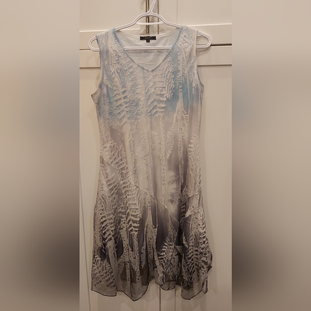 Cativa sleeveless ombre dress